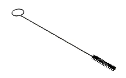 kartáček na na čištění kávovaru, univerzální, d = 9,5 x 35/235 mm, DeLonghi